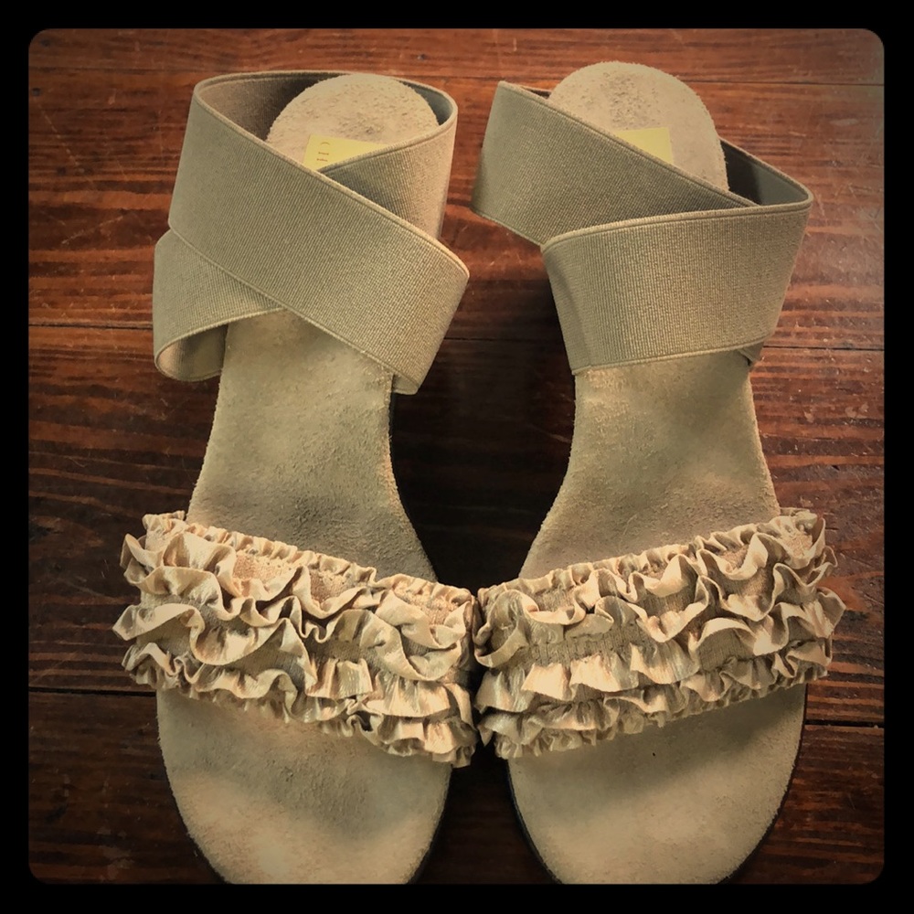 Wrap ankle sandals